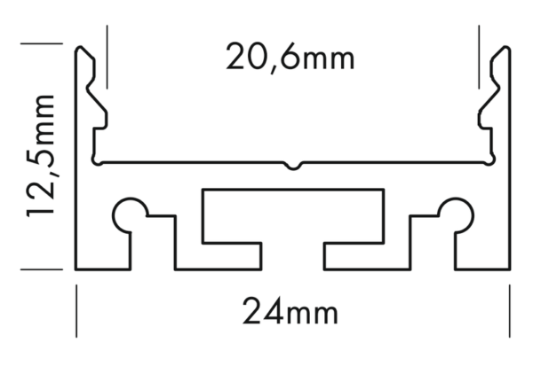PROFILE M-LINE EXTRA LOW 24 3m - Image 2